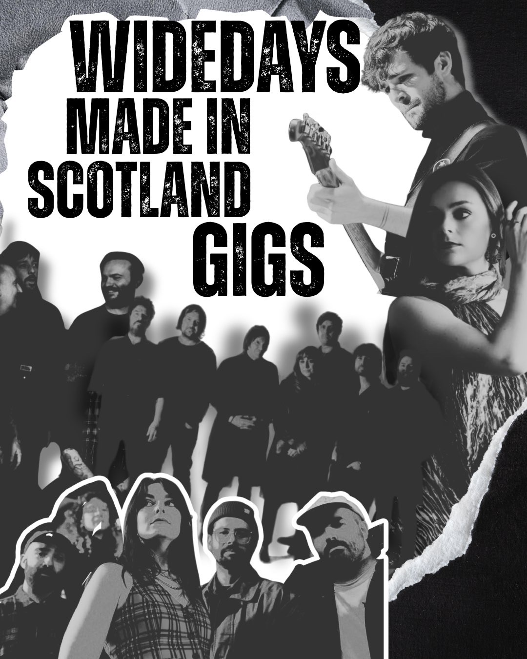 Made in Scotland Gigs poster
