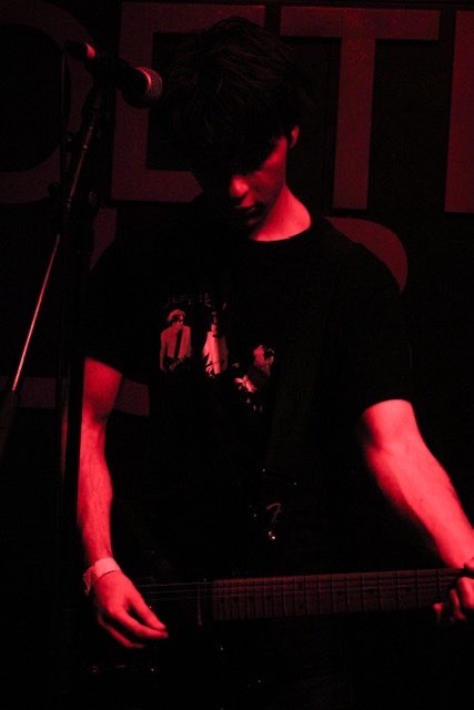 Mantis performing at SWG3 Poetry Club